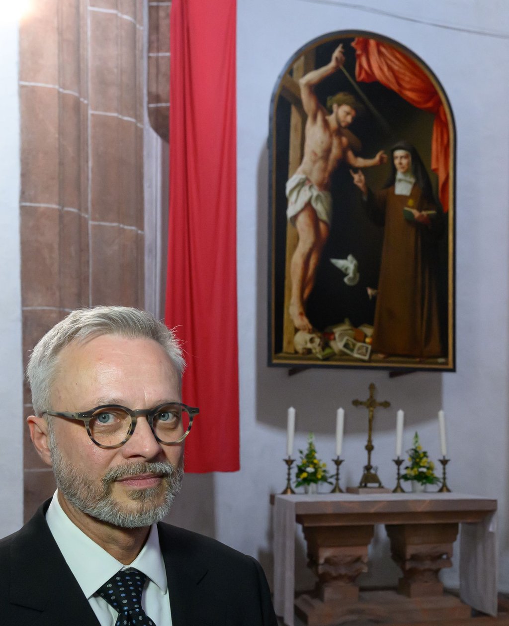 Erstes Triegel-Altarbild für eine Kirche in Sachsen geweiht.