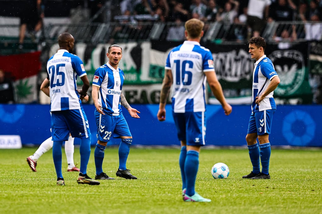 Der 1. FC Magdeburg verliert 0:5 gegen Preußen Münster: Der Frust beim Team ist groß.