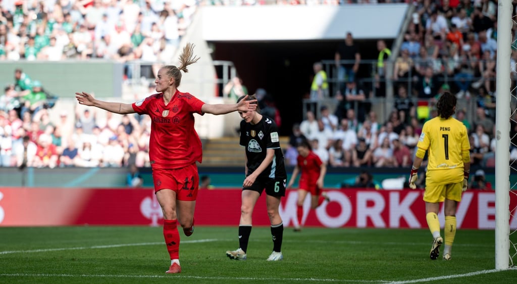 Dreier-Pack im Finale von Köln: Lea Schüller