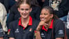 Die WNBA-Champions Leonie Fiebich (l.) und Nyara Sabally werden zum Auftakt der EM-Vorbereitung fehlen.