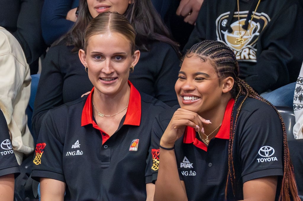 Die WNBA-Champions Leonie Fiebich (l.) und Nyara Sabally werden zum Auftakt der EM-Vorbereitung fehlen.