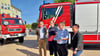 Endlich steht der neue Rüstwagen komplett ausgestattet und auf neuestem technischen Stand auf dem Hof der Zeitzer Feuerwache.  