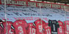 Die Fans des Halleschen FC ehrten die Mannschaft von 1994/95 mit einer großen Choreographie.&nbsp;