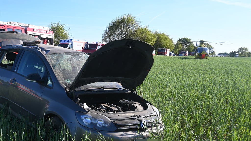 Nach einem Verkehrsunfall zwischen Klötze und Kusey gab es fünf Verletzte.