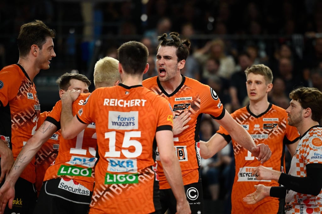 Nahmen die Hürde in Lüneburg: Die BR Volleys.