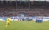Die Aufstiegshelden von 2015 genossen den Abend trotz des Spielausgangs gegen Münster sehr.
