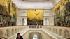 Landschaften, Schlachtfelder, Brachen:  Kolossales Kiefer-Werk in der großen Eingangshalle des Stedelijk-Museums in Amsterdam