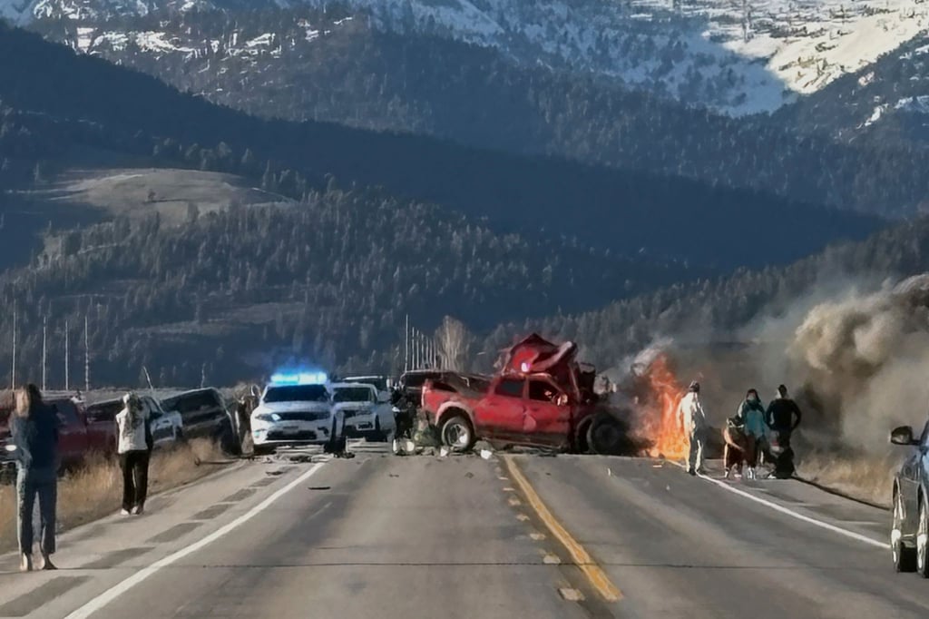Schwerer Unfall in der Nähe des Yellowstone Nationalparks