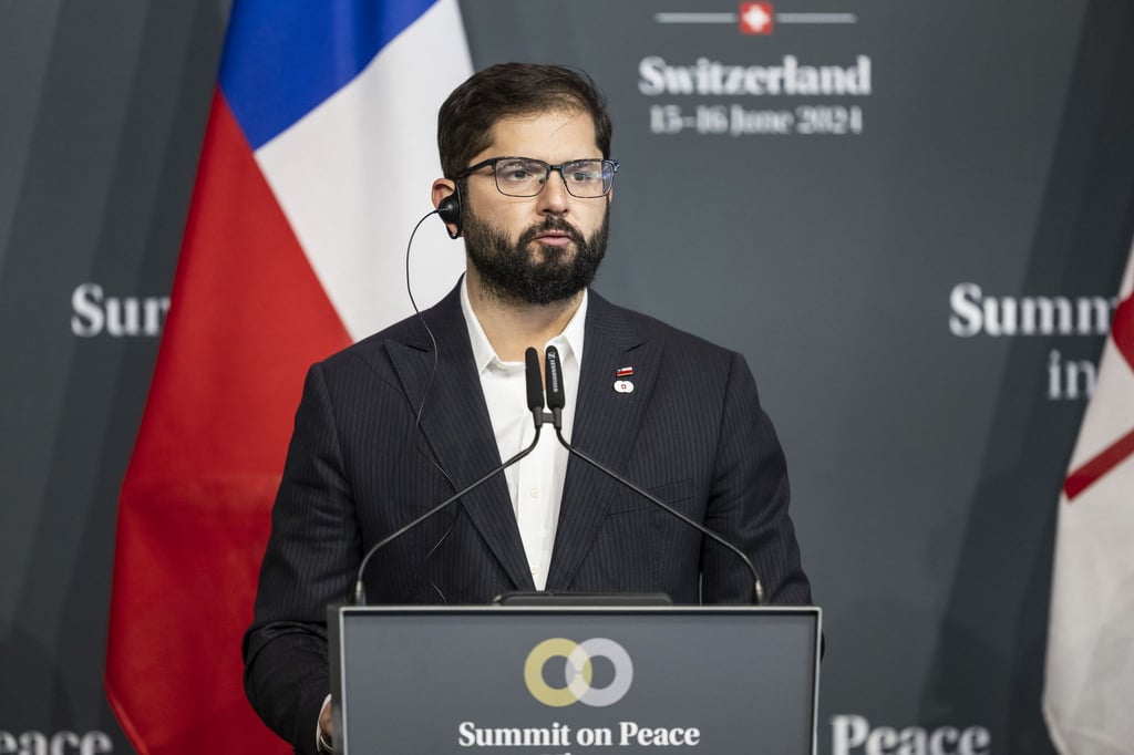 Chiles Präsident Gabriel Boric rief die Menschen auf, Küstengebiete in der betroffenen Region zu verlassen. (Archivbild)