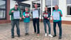 Ulrich Rittmüller, Jutta Preiß, Stephan Blume, Cindy Berger-Knappe und Hansi Preiß freuen sich auf das anstehende Festwochenende.