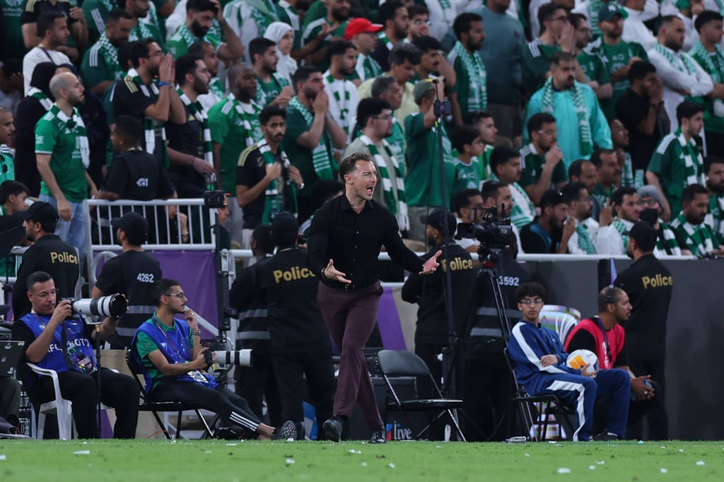 Erster Titel mit Al-Ahli: Matthias Jaissle.