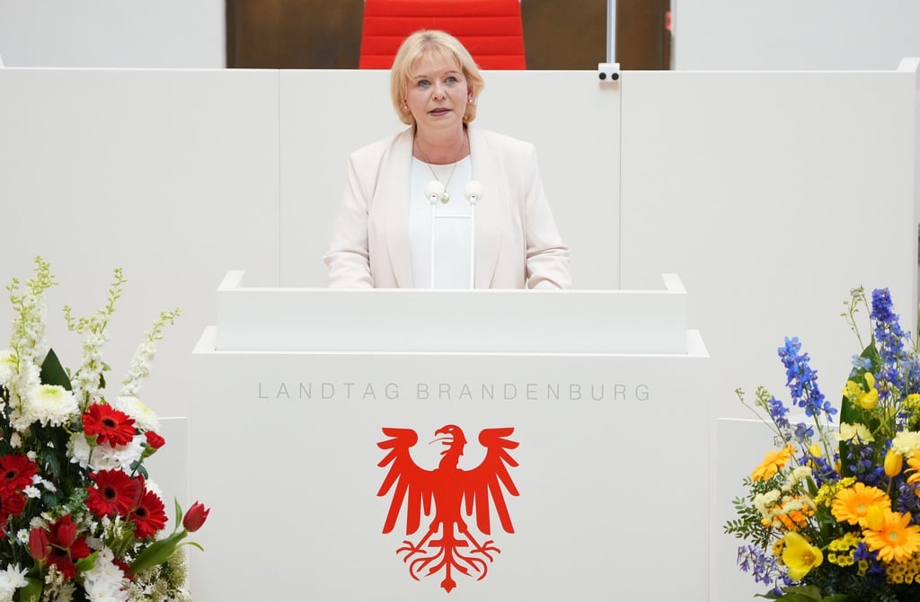 Brandenburgs Landtagspräsidentin Ulrike Liedtke sieht den 80. Jahrestag des Kriegsendes auch als Tag der Versöhnung (Archivbild).