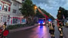 Einsatzkräfte der Freiwilligen Feuerwehr Stendal rücken am Freitag, 2. Mai 2025 an die Bismarckstraße in Stendal aus.