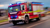 Die Feuerwehr war am Bernburger Puschkinweg mit elf Fahrzeugen im Einsatz.