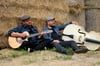 Das Duo Nimmersatt gibt ein Konzert in der Alten Kirche in Bad Suderode.