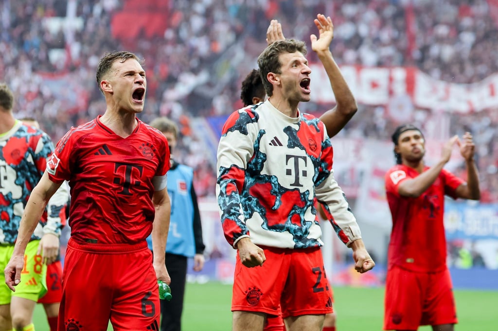 Schon nach dem 3:3 in Leipzig am Samstag war der Bayern-Mannschaft der Titel praktisch sicher.