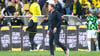 Wolfsburgs Trainer Hasenhüttl muss im Sommer wohl gehen.