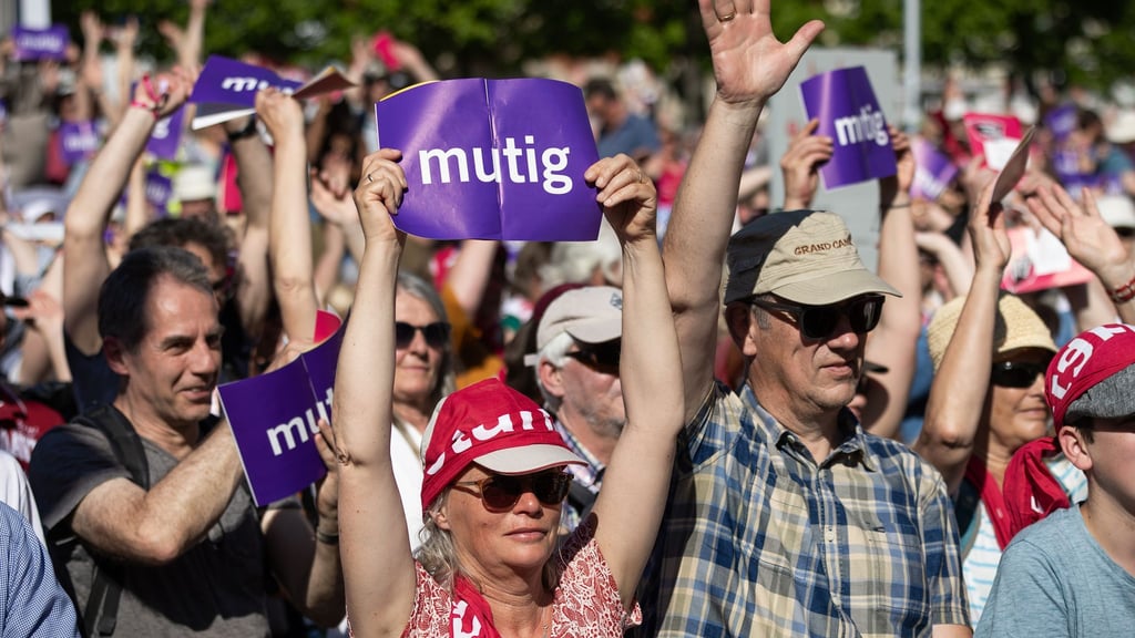 Zehntausende feierten den Kirchentag kontrovers, aber friedlich – meist bei Sonnenschein.