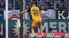 David Kubatta erzielt den Treffer zum 1:1 Ausgleich per Eigentor.