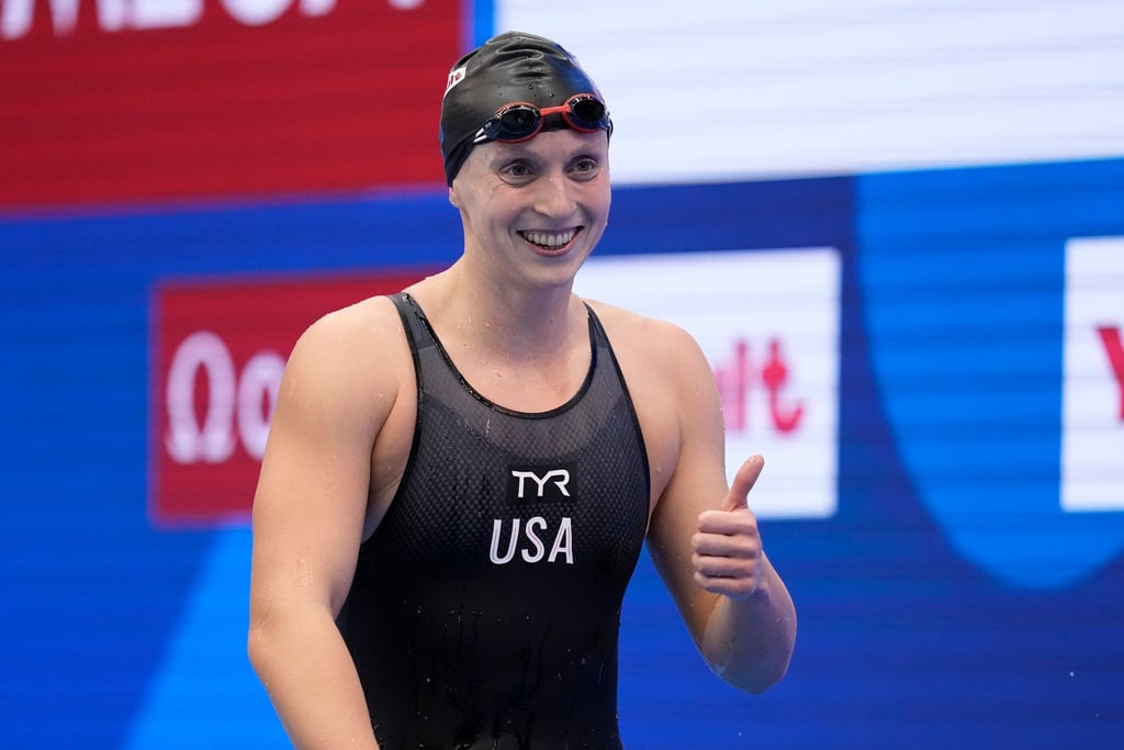 Katie Ledecky unterbot ihre fast neun Jahre alte Bestmarke. (Archivbild)