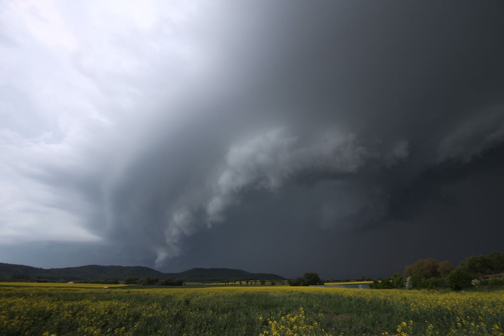 Ein Unwetter zog über mehrere Bundesländer - und sorgte für viele Schäden.
