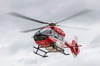Auch ein Rettungshubschrauber war im Einsatz. Vier Menschen wurden bei dem Unfall nahe Stolberg schwer verletzt. 