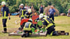 In  Nitzow sind die Kameraden der Feuerwehr schon fleißig am Trainieren für den Stadtausscheid im Löschangriff.