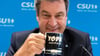 Markus Söder - hier mit „Yoda“-Tasse auf einem Bild aus dem Jahr 2022 - hat zum Star-Wars-Tag gegrüßt. (Archivbild)