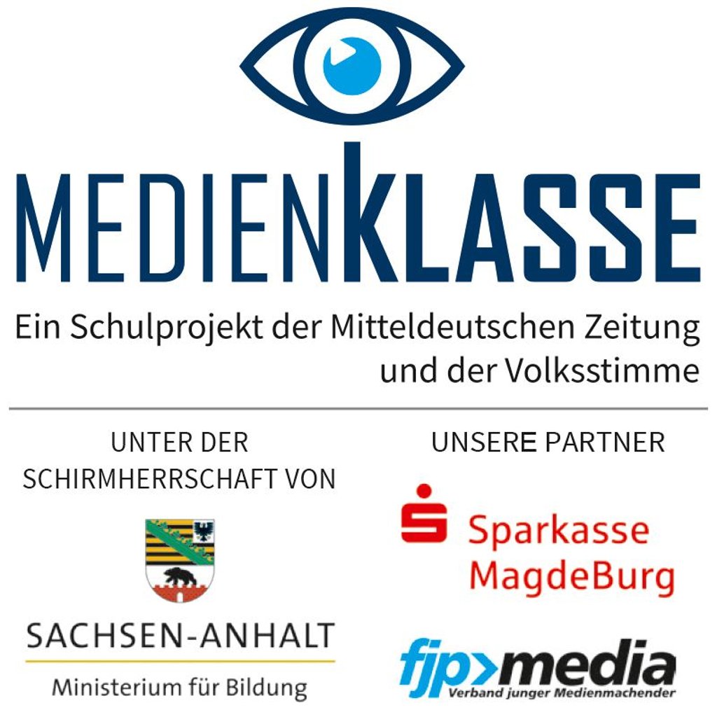 Die Medienklasse ist ein Schulprojekt der Mitteldeutschen Zeitung und der Volksstimme.