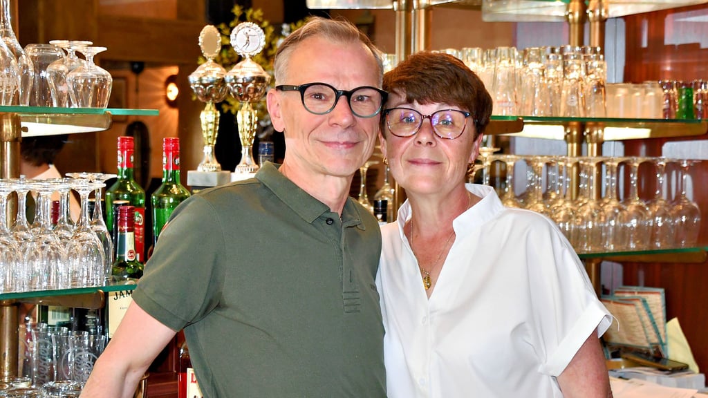 Maik und Heike Eulenberg in ihrem Restaurant Pizzeria Napoli am Aschberg. Das Napoli schließt zum August dieses Jahres. 