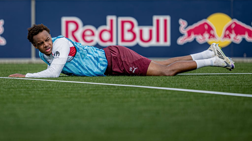 Assan Ouedraogo im RB-Training.