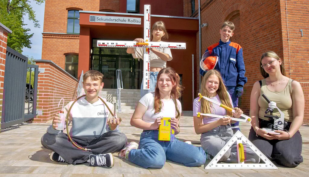 Vier Tage Schule, ein Tag Betrieb. Heutige 7. Klassen  der Sekundarschule Roßlau starten  nächstes Schuljahr ins  Modellprojekt 4+1 Praxislerntag.