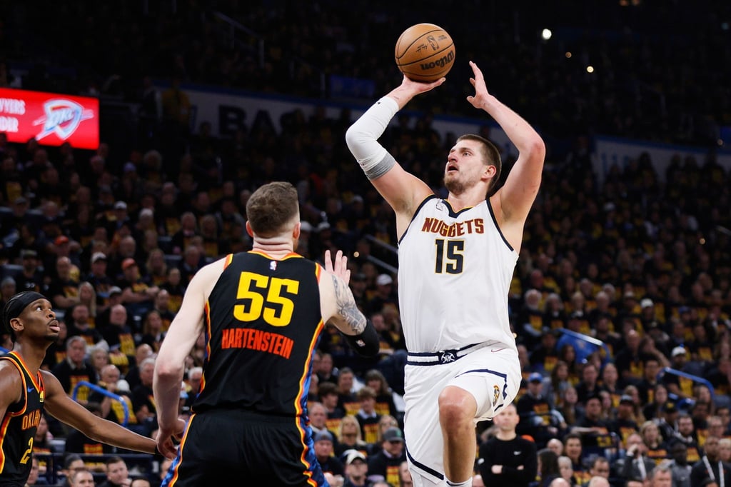 Hartenstein und Jokic trafen sich oft auf dem Platz.