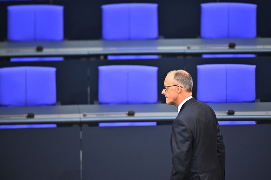 Im ersten Wahlgang fiel Friedrich Merz (CDU) bei der Wahl des Bundeskanzlers im Bundestag durch.