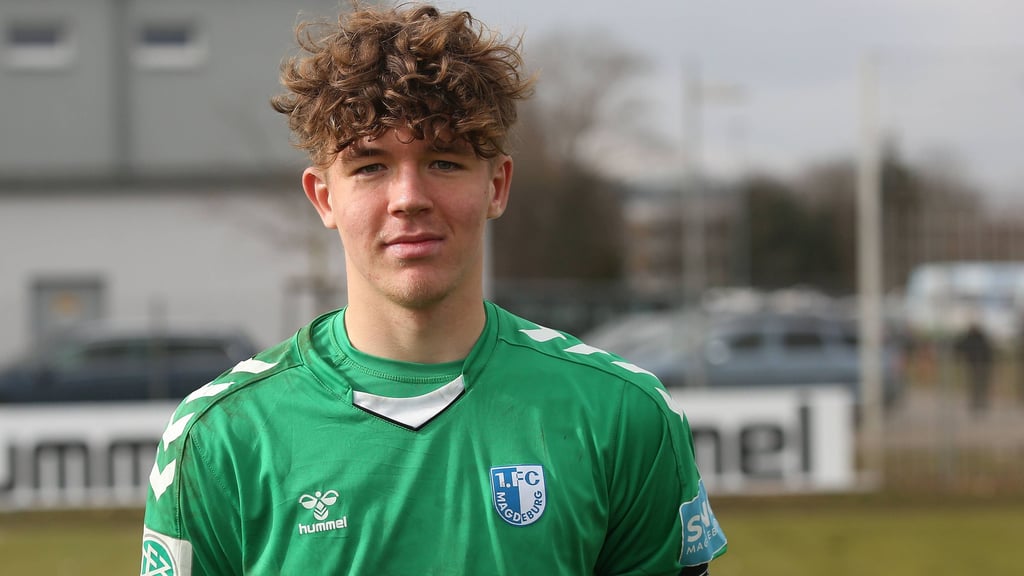 FCM-Torwarttalent Tjark Möbius reist mit der U17-Nationalelf nach Albanien zu Europameisterschaft.