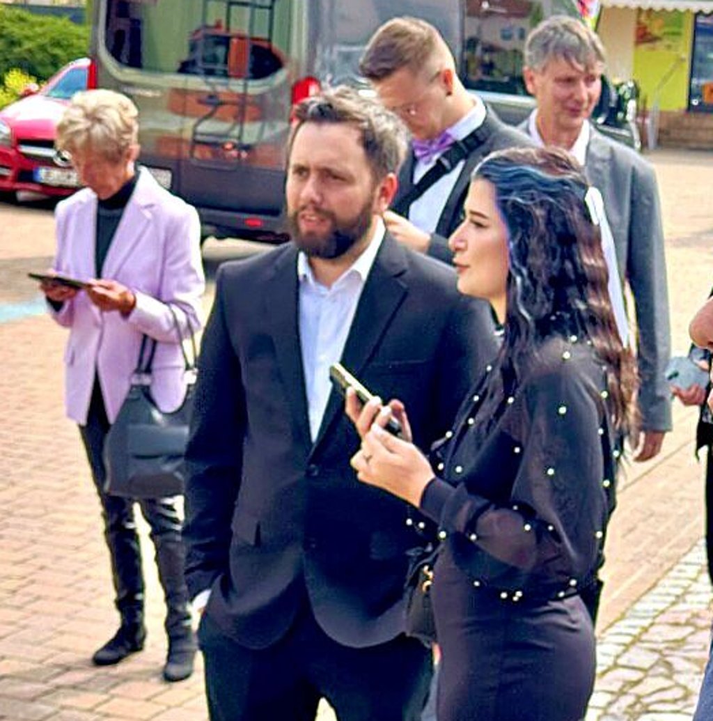 Rathaus Elster, Hochzeit von Manuela und Jan Giersch