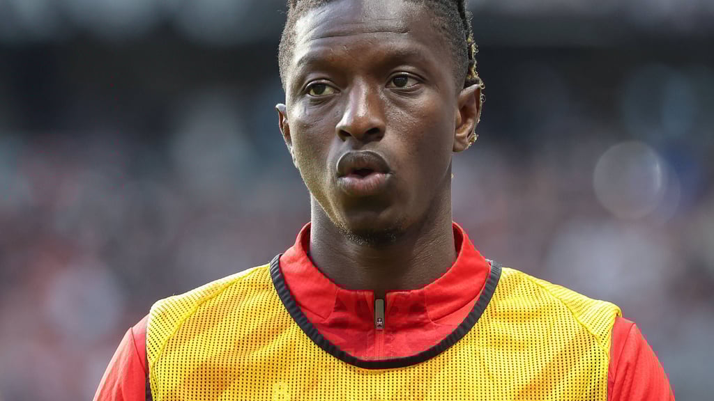 Amadou Haidara musste das Training von RB Leipzig abbrechen.