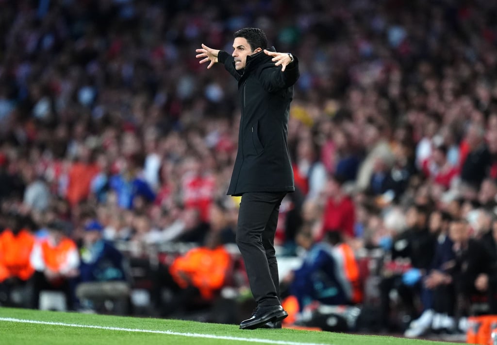 Arsenal-Trainer Mikel Arteta.
