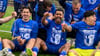 Die U23 vom 1. FC Magdeburg feiert Regionalliga-Aufstieg und Oberliga-Meisterschaft.
