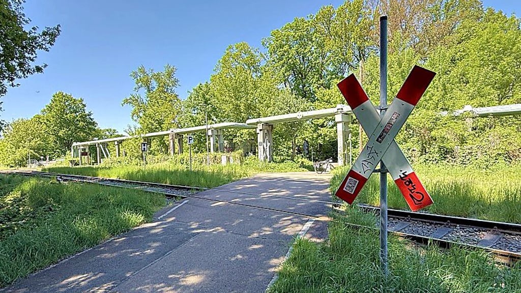 Hier kam es zum Unfall mit der Dessau-Wörlitzer Eisenbah.