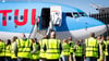 Rund 320 Beschäftigte arbeiten für Tuifly am Boden. (Symbolbild)