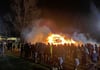 Das Osterfeuer in Könnern konnte doch stattfinden.