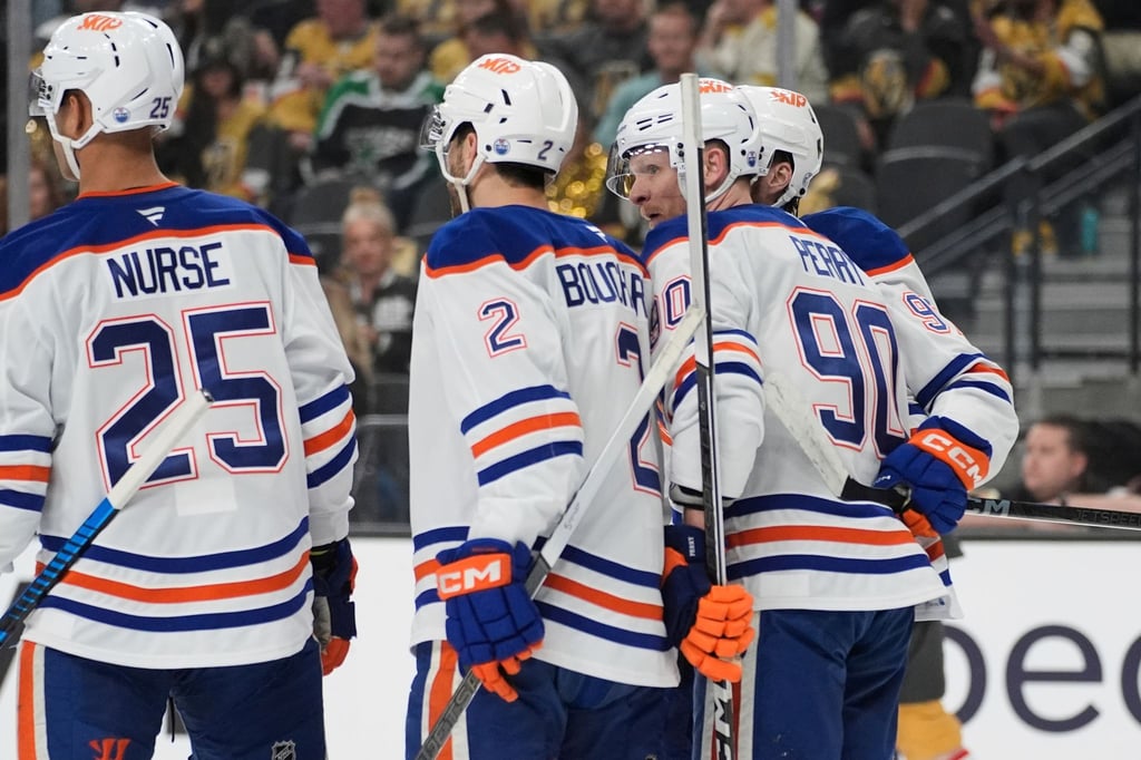 Die Oilers erzielten vier Treffer in Las Vegas - das reichte zum Sieg.