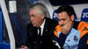 Davide Ancelotti (rechts) neben seinem berühmten Vater Carlo.