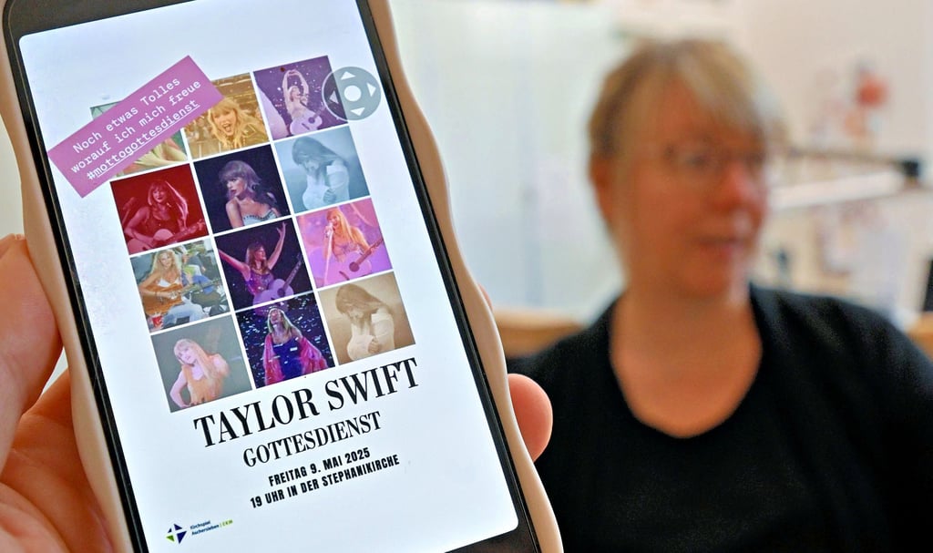 Eine Premiere: Der Taylor-Swift-Gottesdienst am Freitag in Aschersleben.