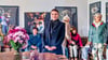  Nancy Breternitz eröffnet die Kultur-Gut-Woche in Radis  als „Künstlerin mit Zukunft“ mit ihrer Ausstellung im Schloss. 