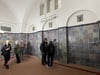 Das irisch-römische Dampfbad mit Duschen, Tauchbecken und vor allem seinen historischen Kacheln stieß  auf großes Besucherinteresse. 
