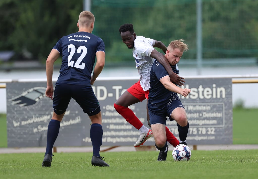 Arne Gerstner (r.) hat in den kommenden Spielzeiten viel vor mit dem SV Fortuna - und an der Seite von Fabian Karow.