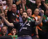 SCM-Coach Bennet Wiegert lässt an der Seite seinen Emotionen immer gerne freien Lauf und wird auch deshalb von den Fans gefeiert.