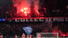Die Fans von PSG feiern den Einzug ins Finale der Champions League.